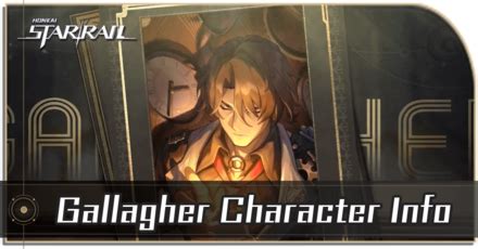 Gallagher Character Info and Release Date | Honkai: Star Rail｜Game8