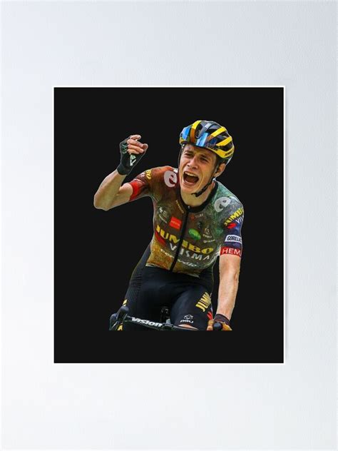 "Jonas Vingegaard Team Jumbo Visma TDF 2022" Poster for Sale by ...