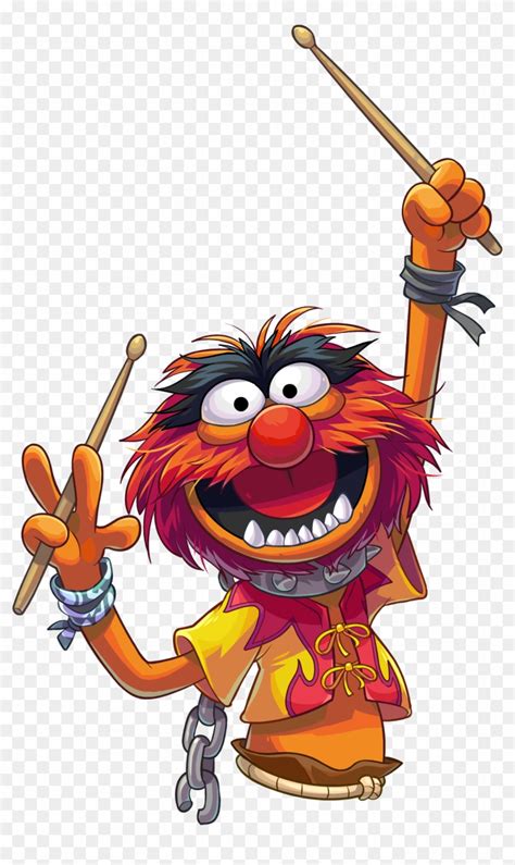 Animal - Animal Muppets Drummer - Free Transparent PNG Clipart Images Download