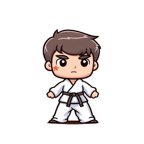 Playful Colorful Taekwondo Characters, Engaging Cartoon Illustrations for everyone 24134789 PNG