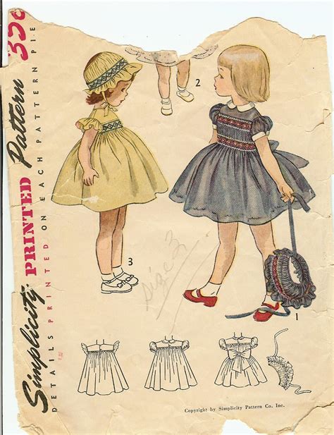 xoxo Grandma: Vintage Smocking Patterns