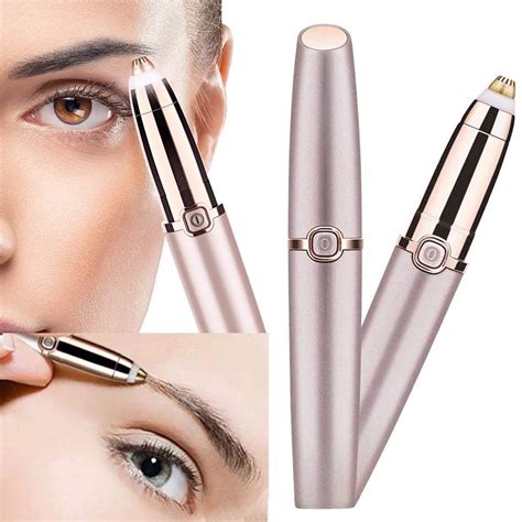 Eyebrow Hair Remover, Electric Eyebrow Trimmer. Flawless epilator portable facial hair removal ...