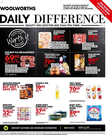 Woolworths Specials | Woolworths Catalogue |Woolworths Daily Difference