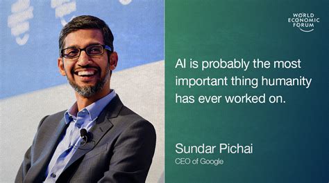 AI will be Bigger Than Electricity or Fire- Sundar Pichai, Google CEO ...