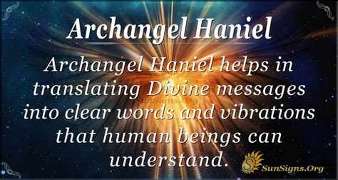 Archangel Haniel - The Grace Of God - SunSigns.Org