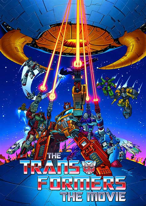 The Transformers: the Movie 1986 Poster Animated Science Fiction Action ...