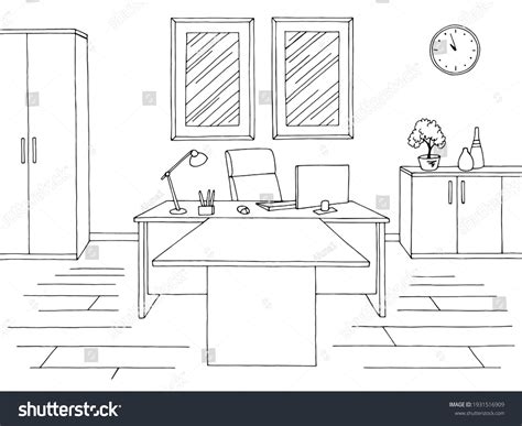 462,900 Office Sketch Drawing Images, Stock Photos & Vectors | Shutterstock