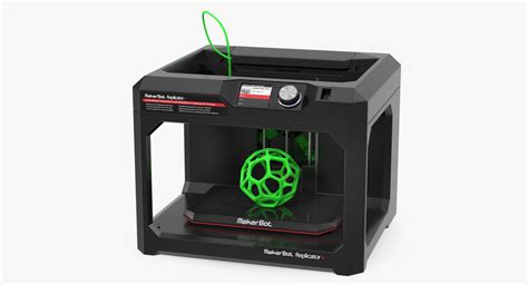 3D makerbot replicator printer rigged - TurboSquid 1327437