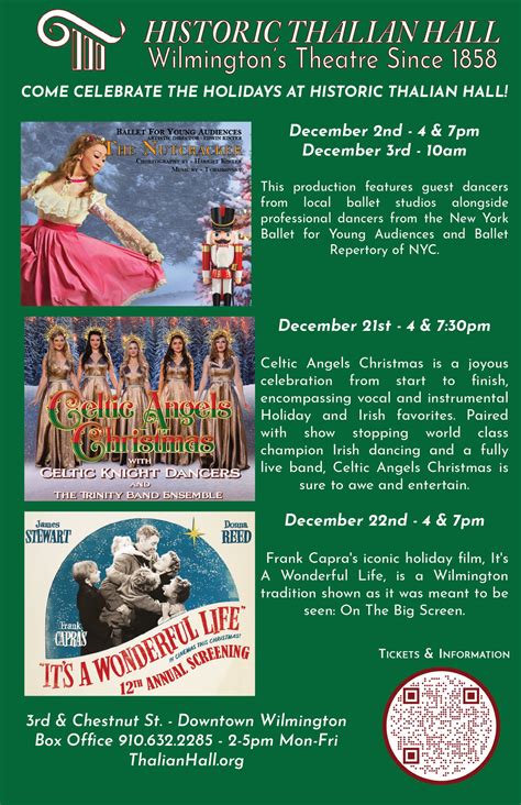 Celebrate the Holidays at Historic Thalian Hall! | The Arts Council Of ...