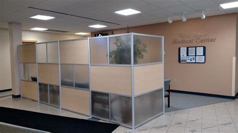 iDivide Room Partitions at Munising Memorial Hospital. Visit https://www.modernofficeparti ...