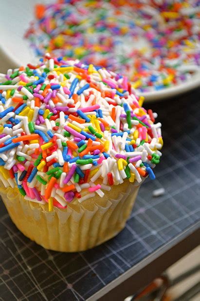 Sprinkle Cupcakes