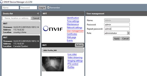 Onvif ip camera setup - lasopaprof