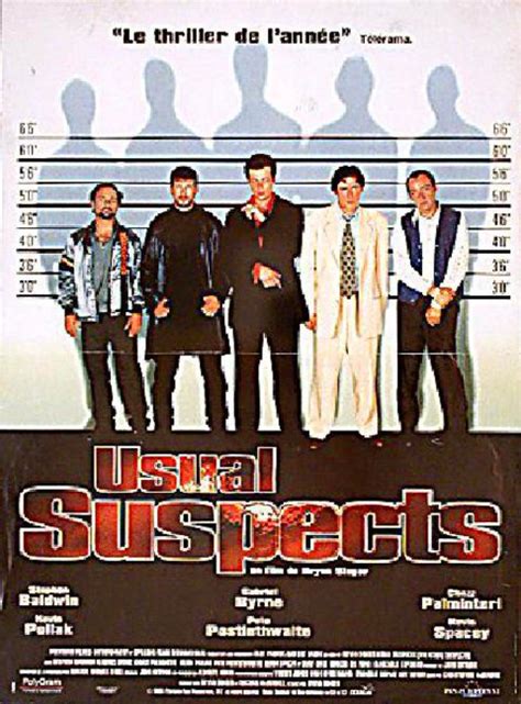 The Usual Suspects 1995 French Grande Poster - Posteritati Movie Poster ...