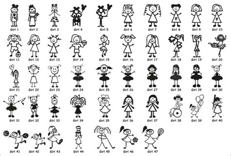 14 Stick Family Vector Images - Stick Figure Family, Cartoon Stick Figure Families and Stick ...