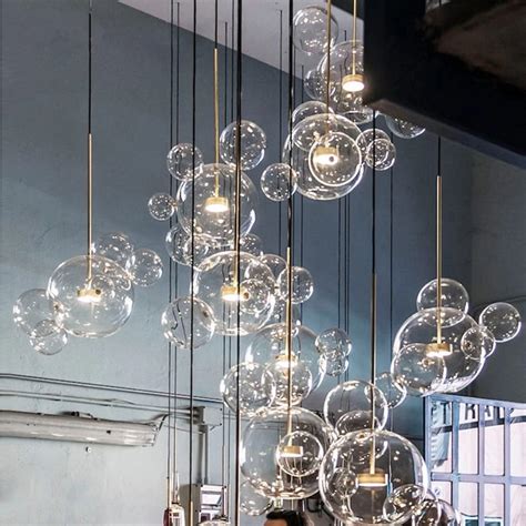 (1) Soap Bubble Ball Fixtures Indoor Lighting | Indoor lighting, Modern light fixtures, Ball ...