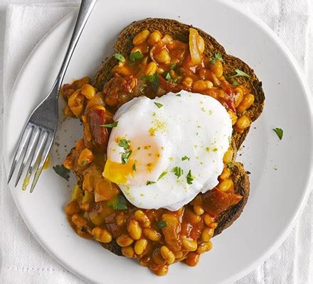 Spicy beans on toast recipe | BBC Good Food