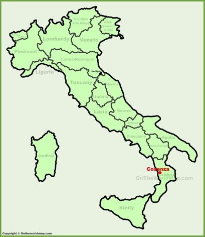 Cosenza Maps | Italy | Discover Cosenza with Detailed Maps