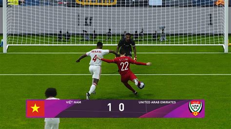 PES 2020 - U23 VIETNAM vs U23 UAE - VCK U23 Châu Á - YouTube