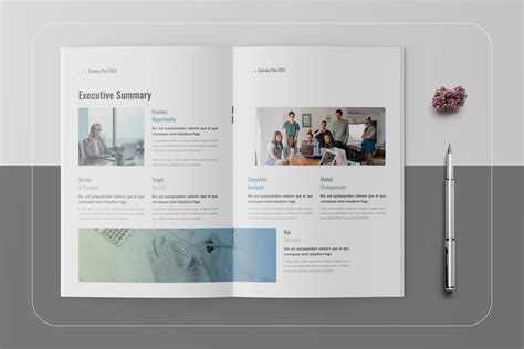 Business Plan Template - 16 Pages - Design Cuts