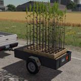Wooden Car Trailer v1.0.0.0 Mod - Farming Simulator 2022 / 19 mod