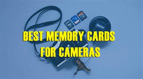 Best Memory Cards For DSLR Cameras - Photopedia