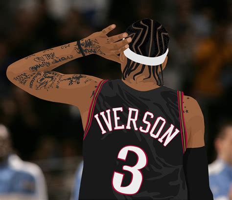 Allen Iverson Vector 2 by KSAM16 on DeviantArt