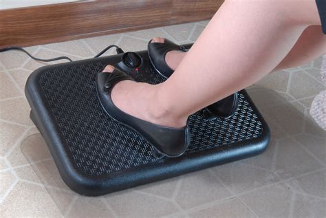 New Toasty Toes Ergonomic Heated Footrest from Martinson-Nicholls