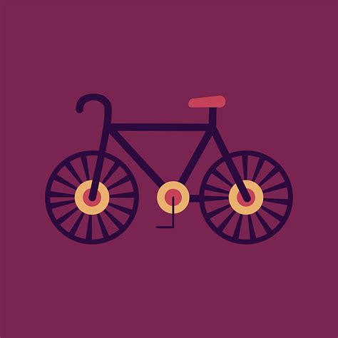 Bike icon flat in black on white background eps 10 vector eps ai | UIDownload