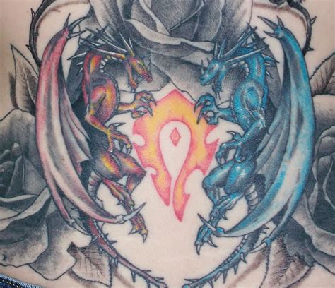 Fire and Ice Dragons by hyperpittie on DeviantArt