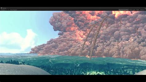 Yellowstone Supervolcano Eruption Simulation | Yellowstone, Youtube, Outdoor