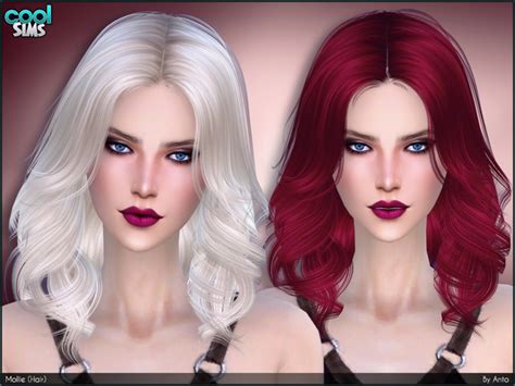 Sims 4 CC's - The Best: Hair by Anto