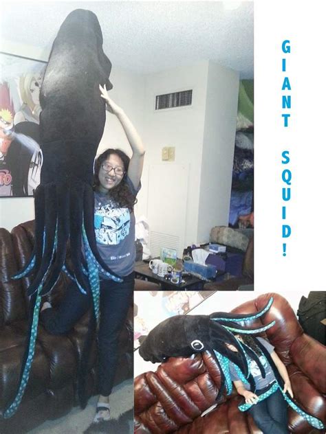 Giant Squid Plush by sweetbloodwolf on DeviantArt