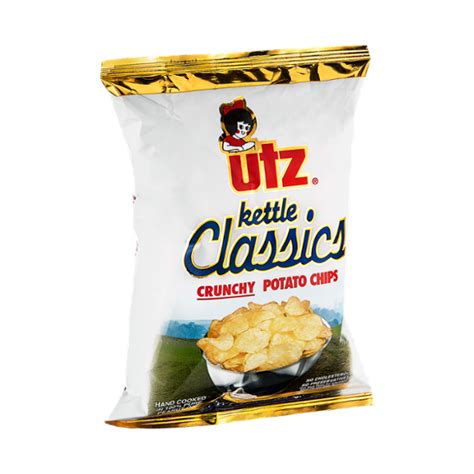 Utz Kettle Classics Crunchy Potato Chips Reviews 2022