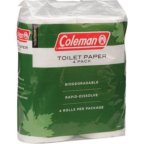 Coleman Biodegradable Toilet Paper (4-Pack) - Walmart.com - Walmart.com