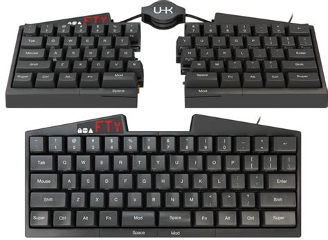 Ultimate Hacking Keyboard Offers Portability, Ergonomics And Key ...