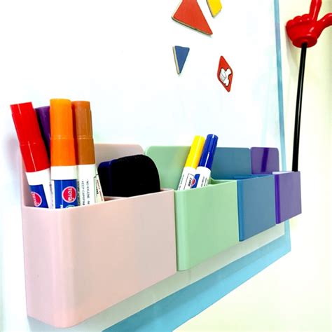 Magnetic pen holder for whiteboard fridge metal cabinet | Shopee Singapore