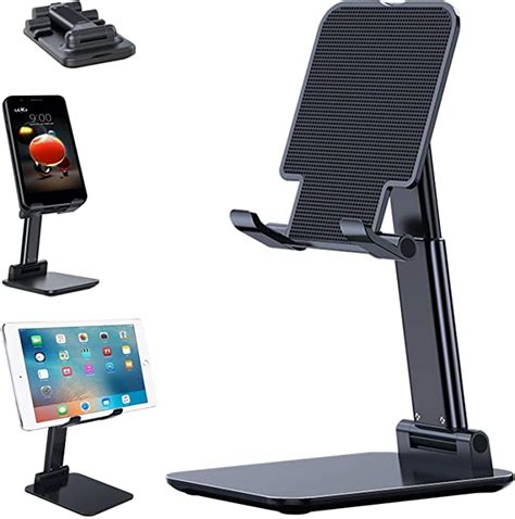 Cell Phone Stand, tenlamp Angle Height Adjustable Cell Phone Holder ...