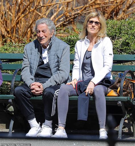 EXCLUSIVE: Tony Bennett is pictured with wife Susan Crow in NYC ...