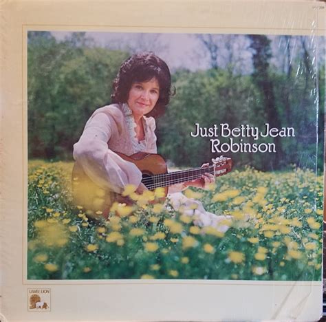 Betty Jean Robinson – Just Betty Jean Robinson (1977, Vinyl) - Discogs