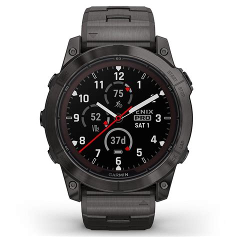 Garmin Fenix 7X Pro Sapphire Solar Edition 51mm Titanium Smartwatch 010 ...