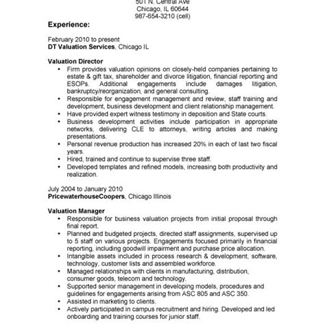 Bullet-Point-Resume-Example-page-one – Borrowman Baker, LLC