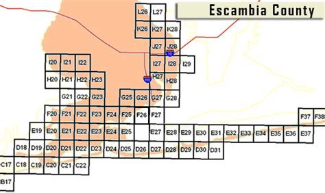 Hurricane Ivan Surge Inundation Maps: Escambia County, Florida | FEMA.gov