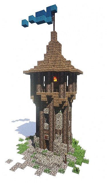 (Duplicate) Minecraft Medieval Guard Tower - Screenshot : Lemon-Fox ...