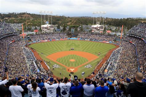 Dodger Stadium Stink: Sewage Floods Warning Track, Halts Freeway Series ...