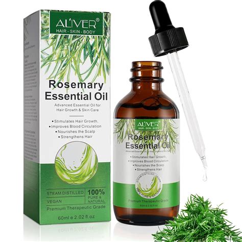 Rosemary Hair Oil for Nourishing, Stimulating and Improving Hair Growth ...