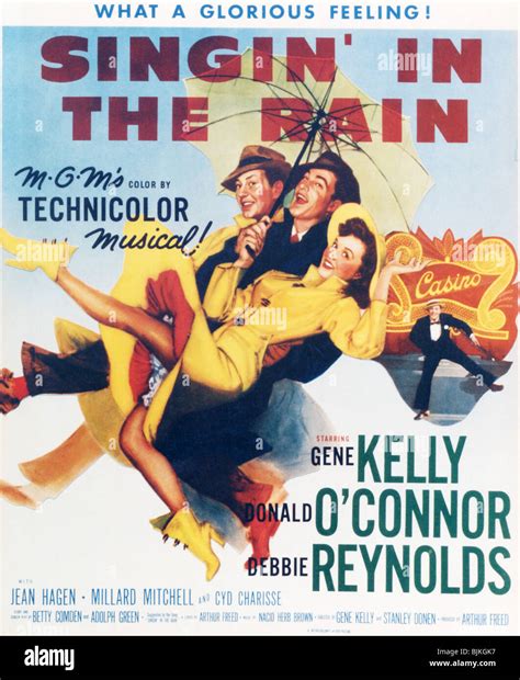 SINGIN IN THE RAIN(1952) SINGING IN THE RAIN (ALT) POSTER SIR 004CP Stock Photo - Alamy