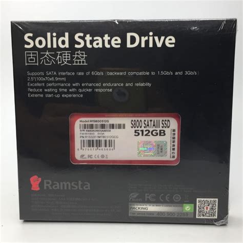 RAMSTA 512gb 2.5inc S800 SATA III SOLID STATE DRIVE (SSD ) For PC and Laptop, Computers & Tech ...