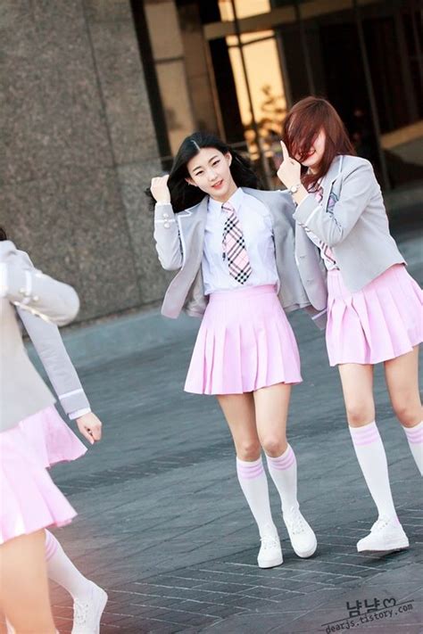 Korean School Uniforms - Official Korean Fashion | Sexy school girl outfits, Korean outfits ...