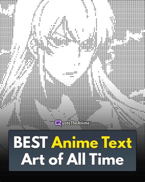 25+ EPIC Anime Text Art you can Copy and Paste to Friends!