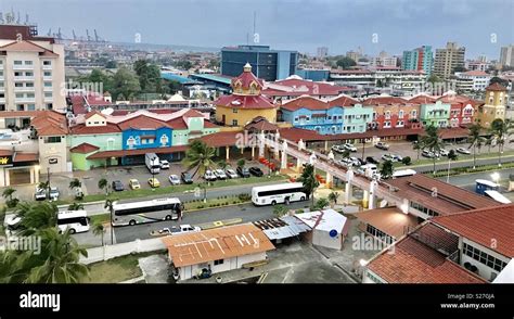 Colon cruise port panama Stock Photo - Alamy